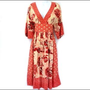 Plenty by Tracy Reese Kimono-style dress, Silk